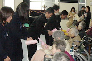 学生との交流会